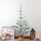 4ft. Unlit Frosted Pine Artificial Christmas Tree with Jute Base